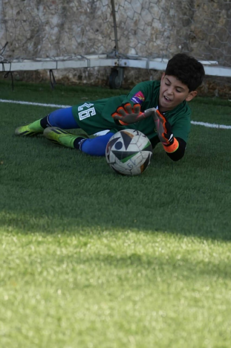 Lucas at a team event off the pitch