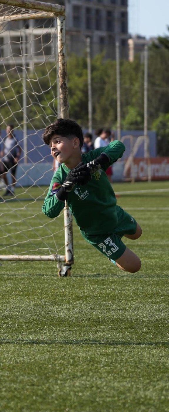 Lucas at an EFP Academy team event